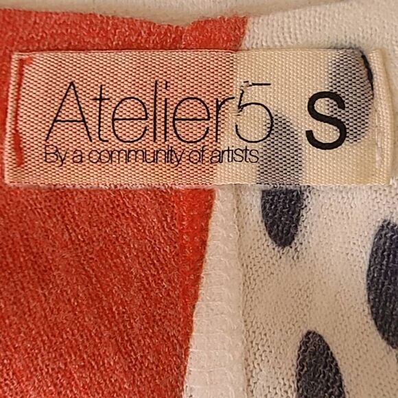 Atelier 5 Womens Colorful Lightweight Knit Pullover Top Small - Picture 5 of 10